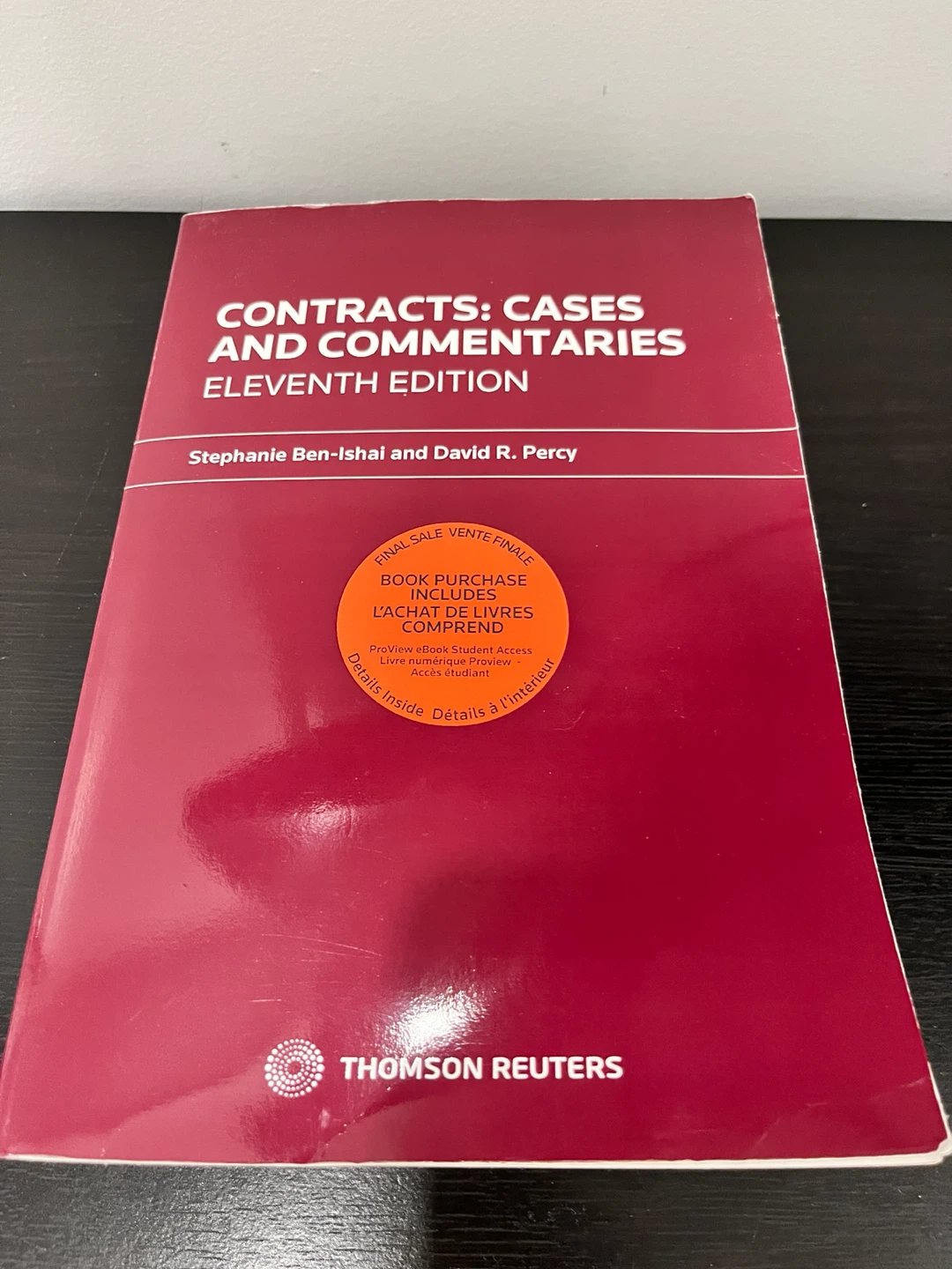 Contracts: Cases and Commentaries 11th Ed