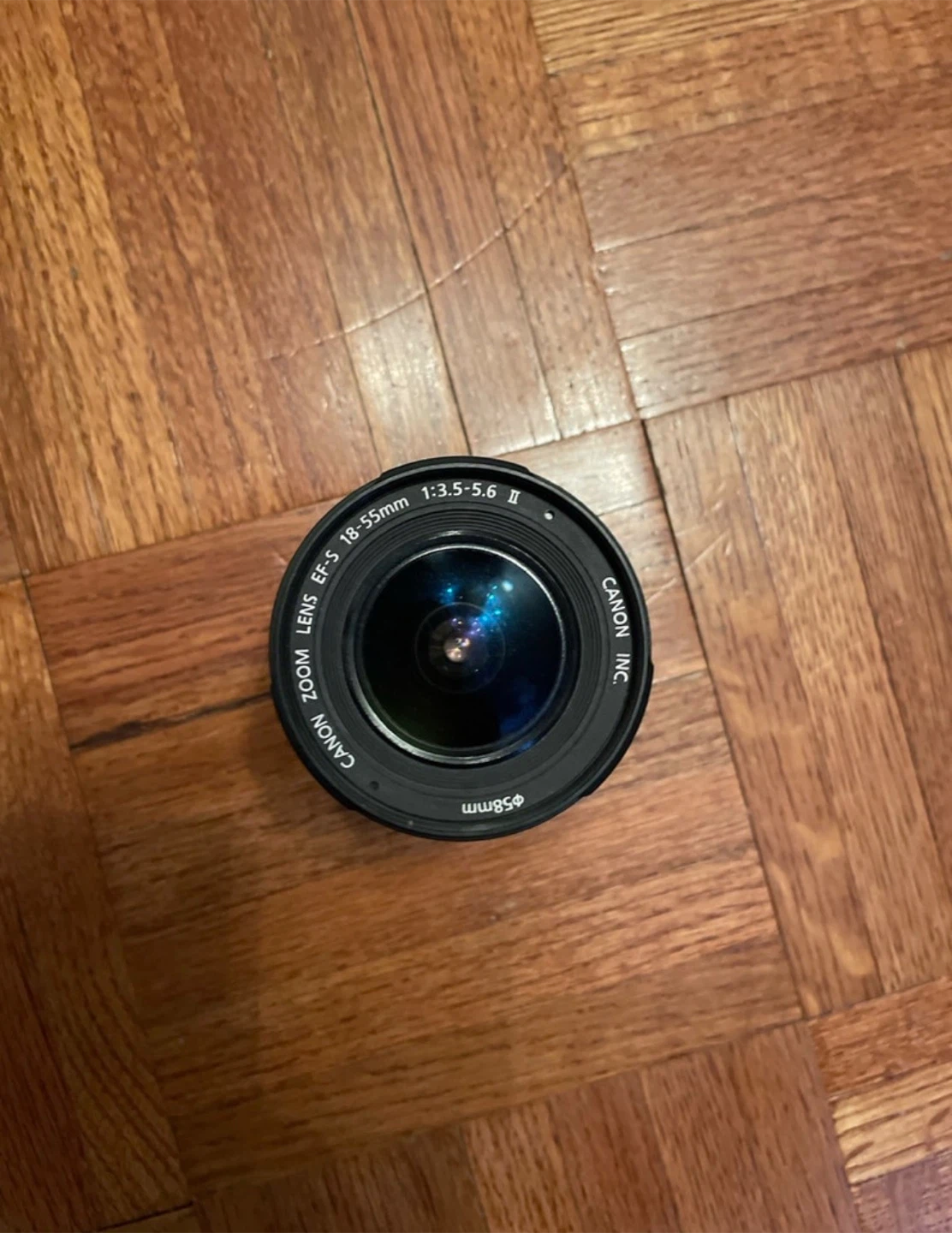 Canon rebel Xt 18-55mm 75-300mm and flashcard - photo 4