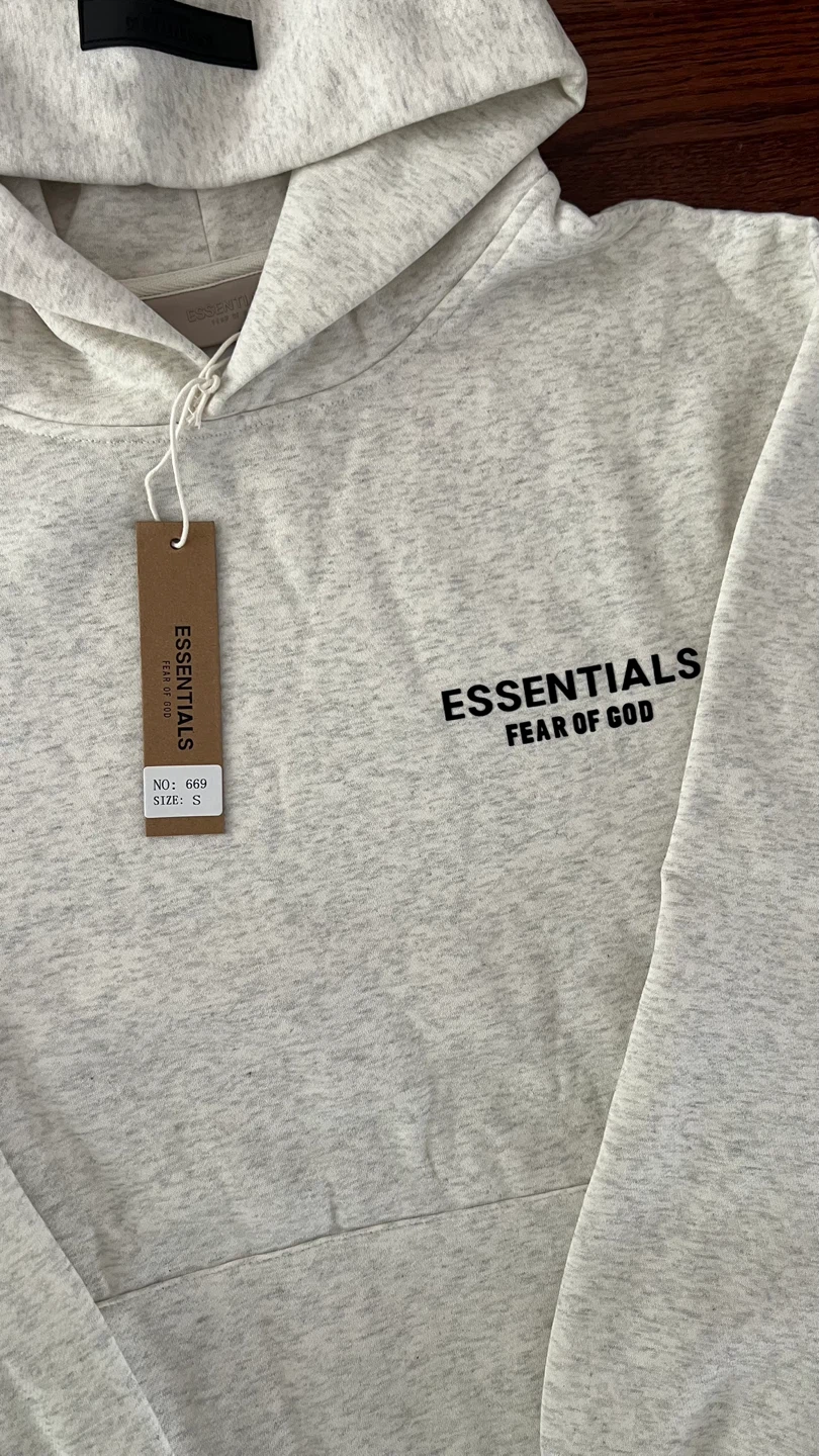ESSENTIALS Fear of God Hoodie - Size S - photo 3