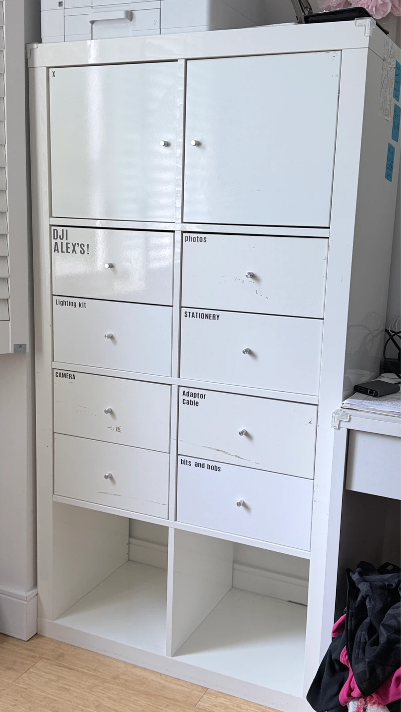Ikea kallax storage