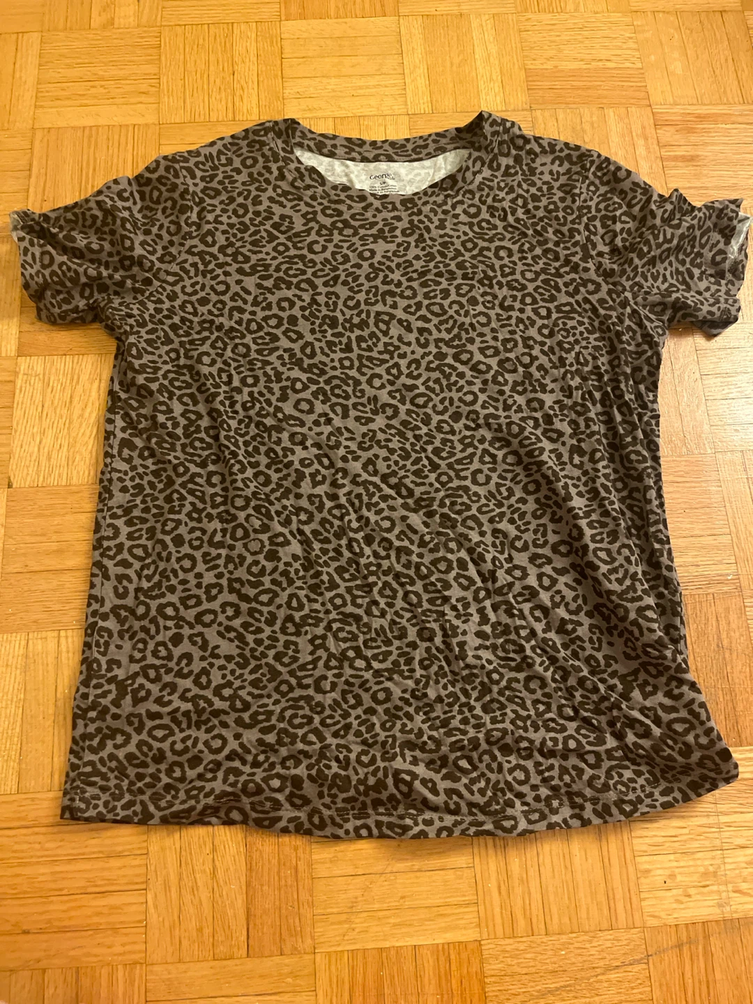 George. Women's Leopard Print T-Shirt