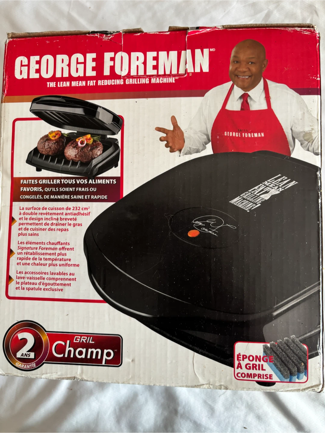 George Foreman Lean Mean Fat Reducing Grilling Machine