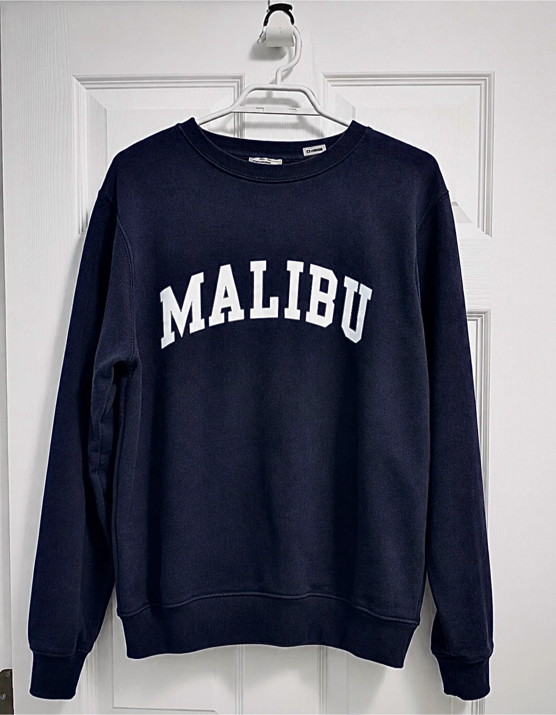 Navy Malibu Crewneck Sweatshirt