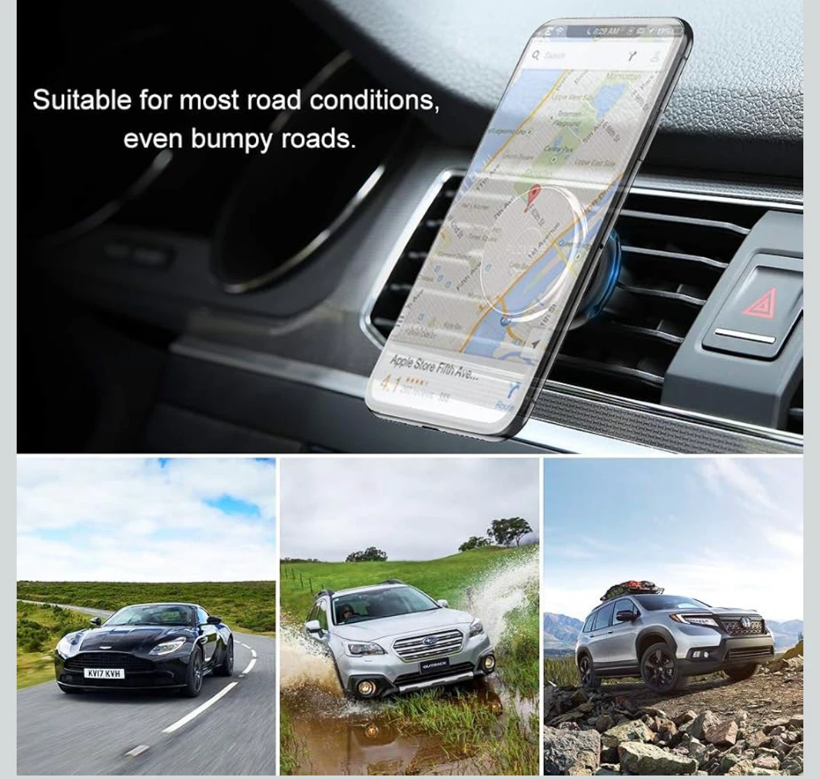 FLOVEME Magnetic Car Phone Mount - photo 3