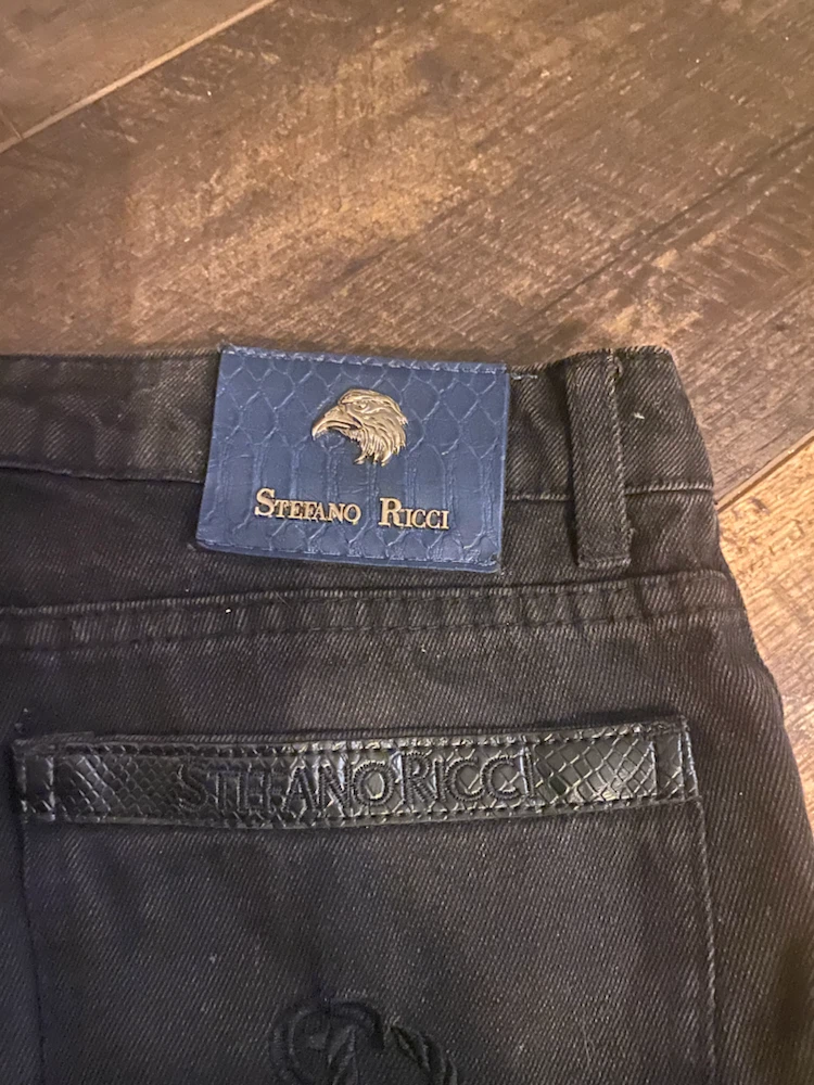 Stefano Ricci Black Jeans - photo 3
