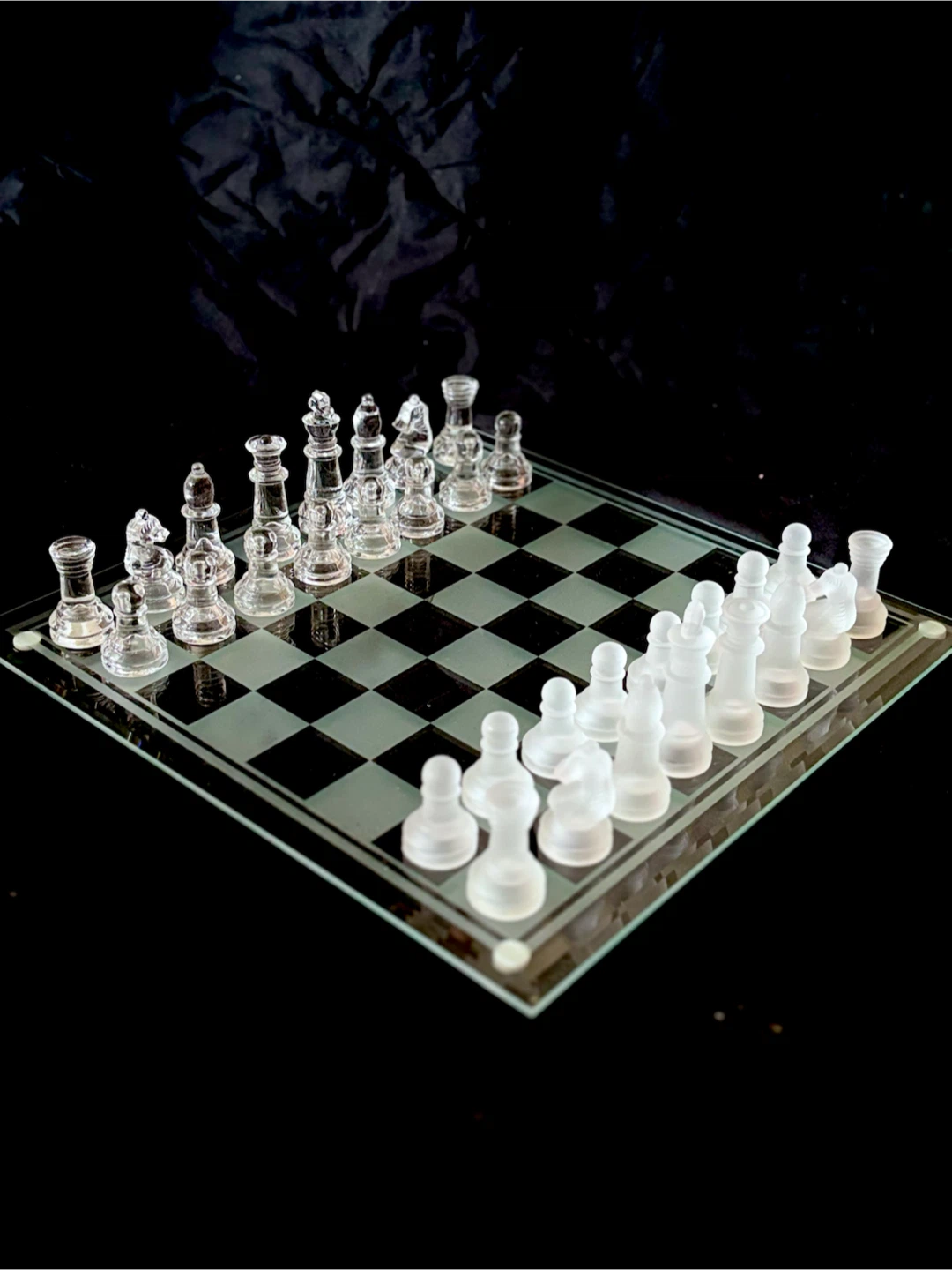 Glass Chess Set