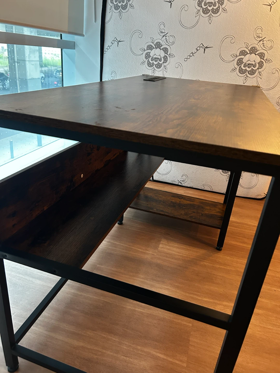 Computer Desk with Built-in Power Strip - photo 2