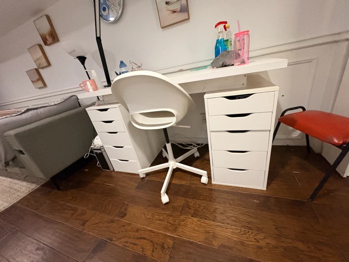 White Alex Drawer Unit - photo 3
