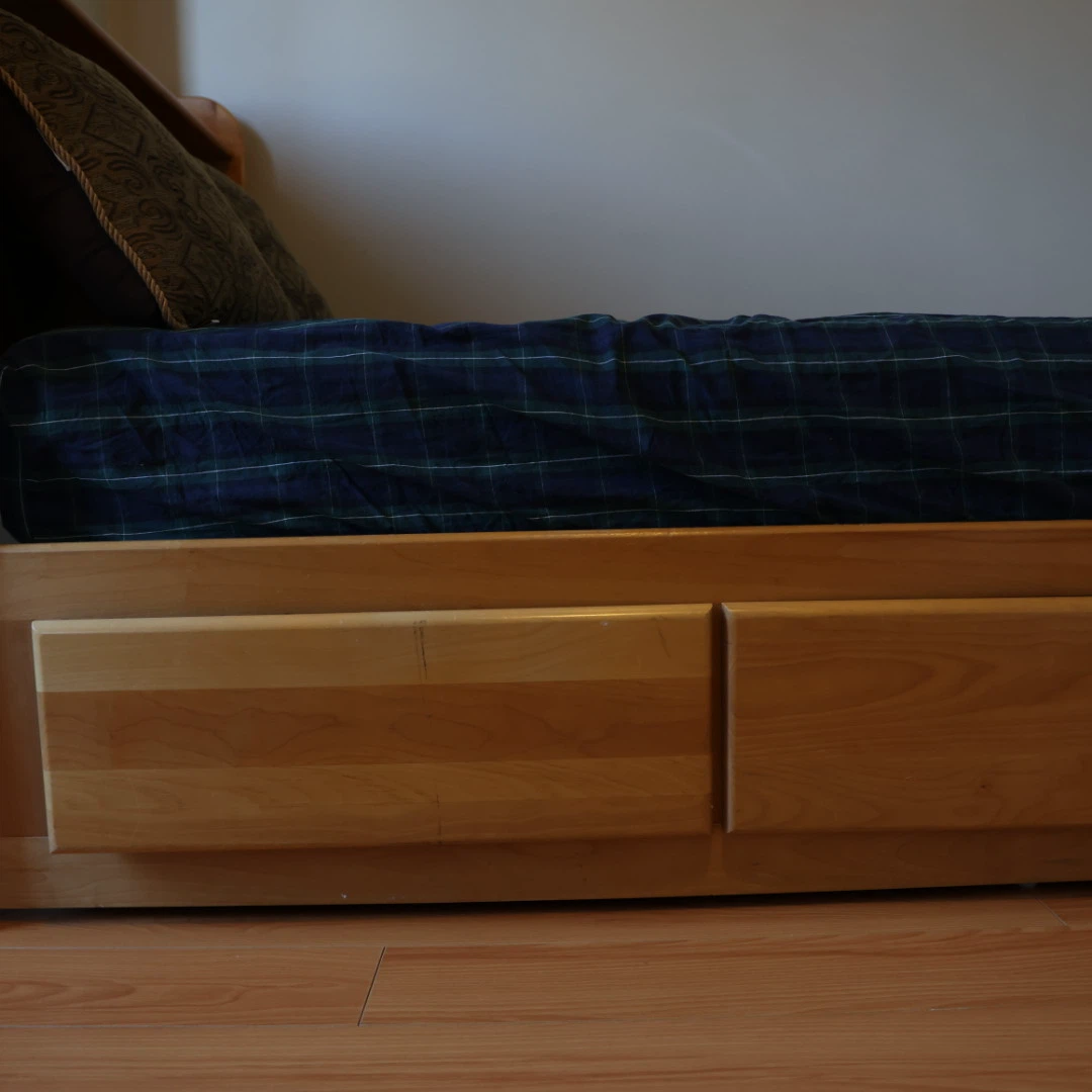 Twin bed with storage drawers - photo 2