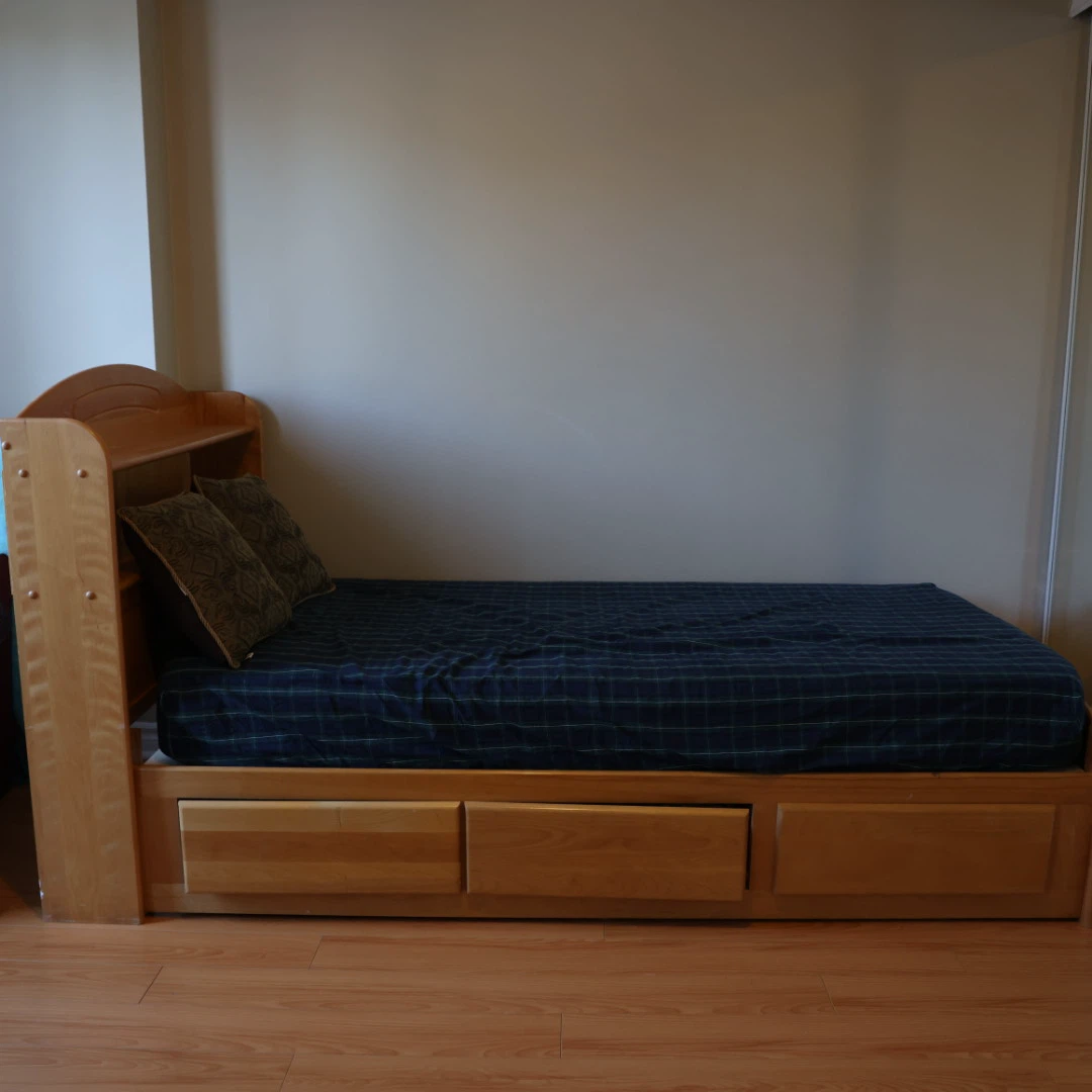 Twin bed with storage drawers - photo 3