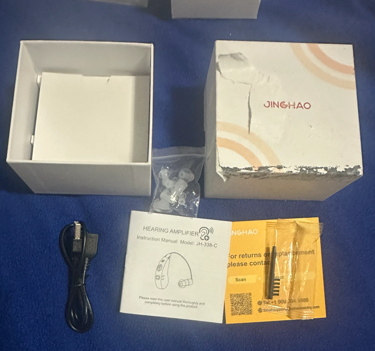 Hearing Aids for Seniors, JINGHAO Rechargeable /Amplifier - photo 2