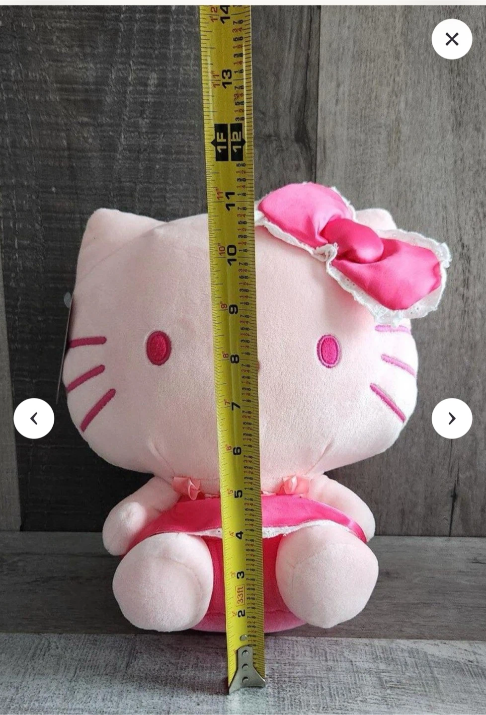 Pink Hello Kitty Plush Toy - photo 2