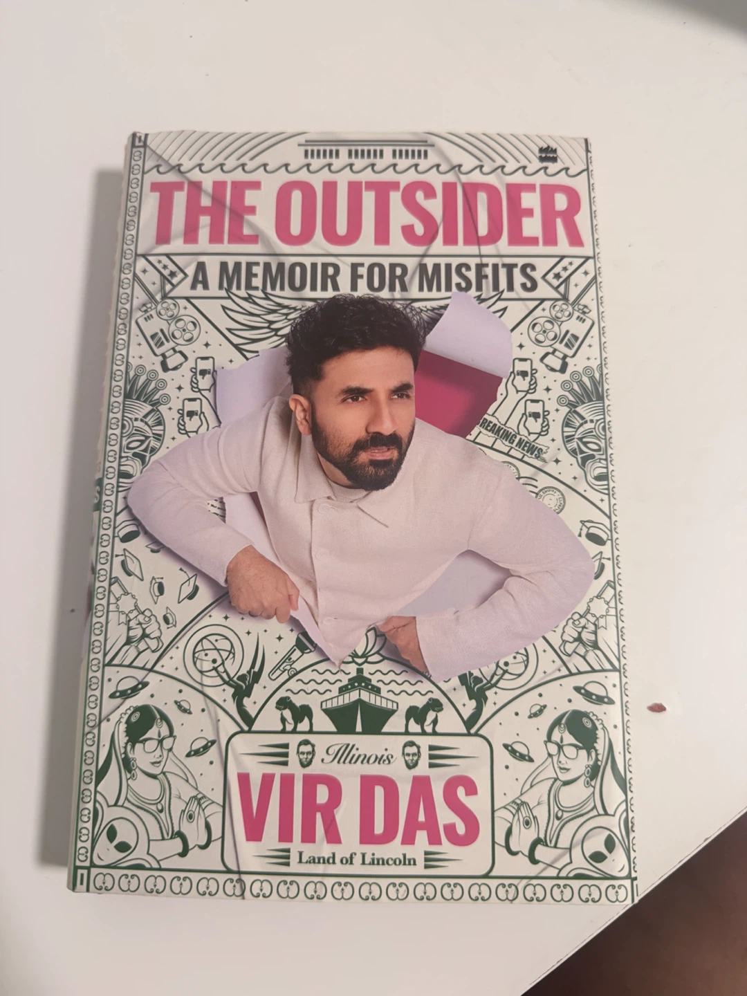 The Outsider: A Memoir for Misfits by Vir Das