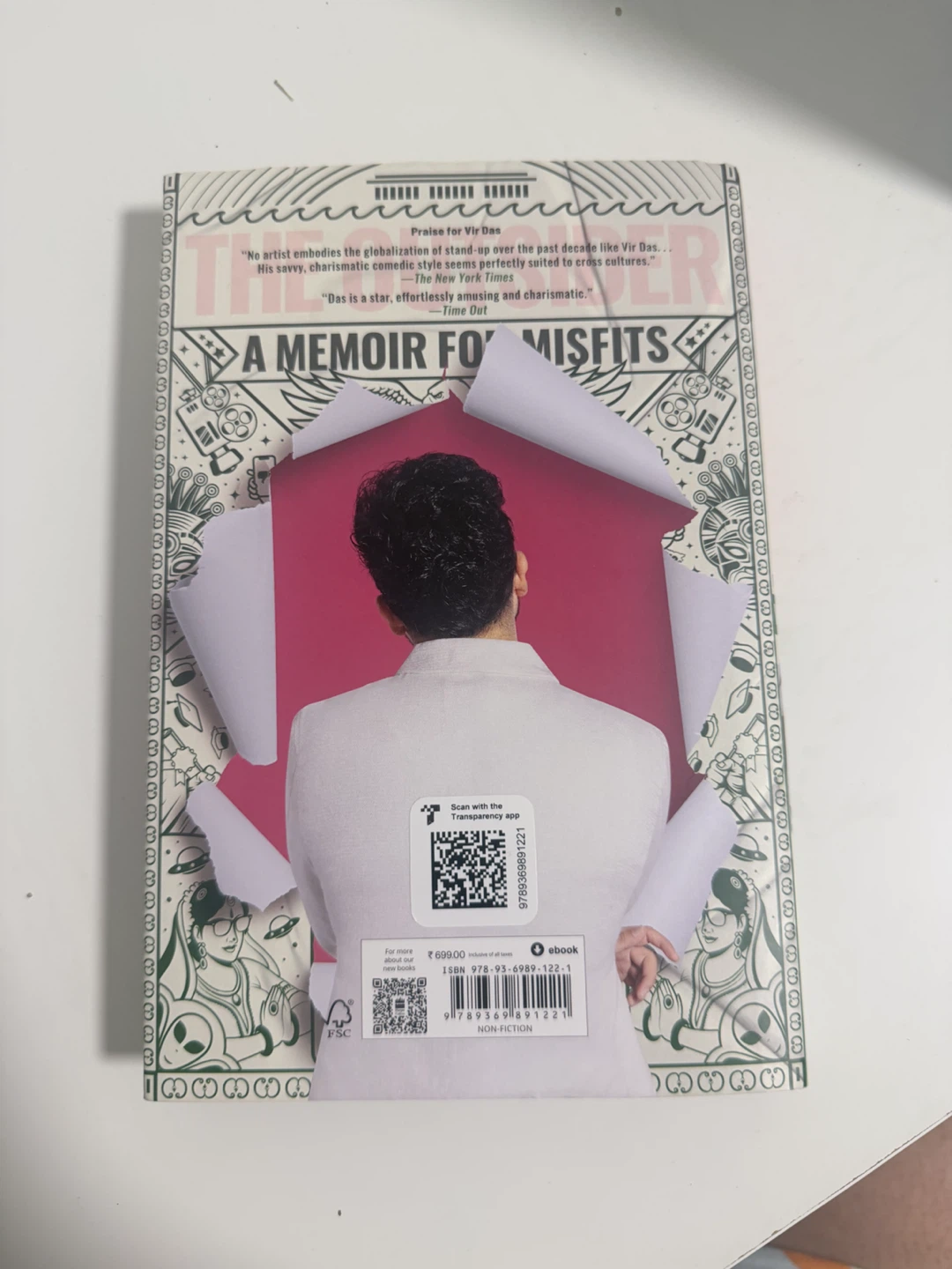 The Outsider: A Memoir for Misfits by Vir Das - photo 2