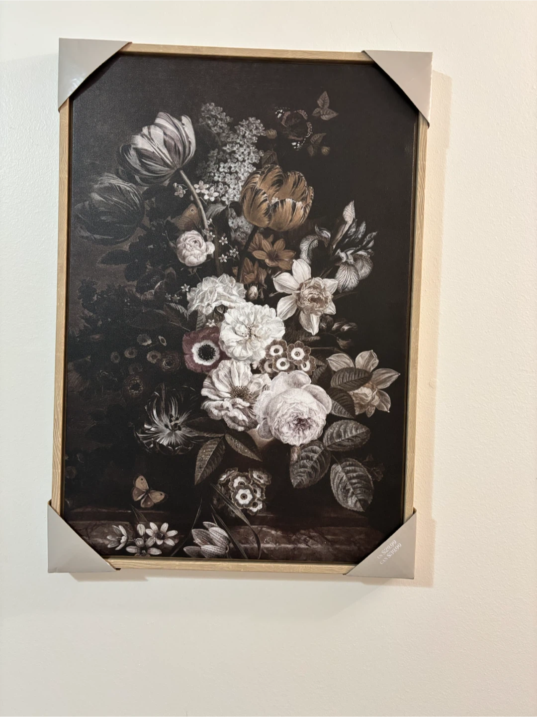 Floral Still Life Canvas Wall Art