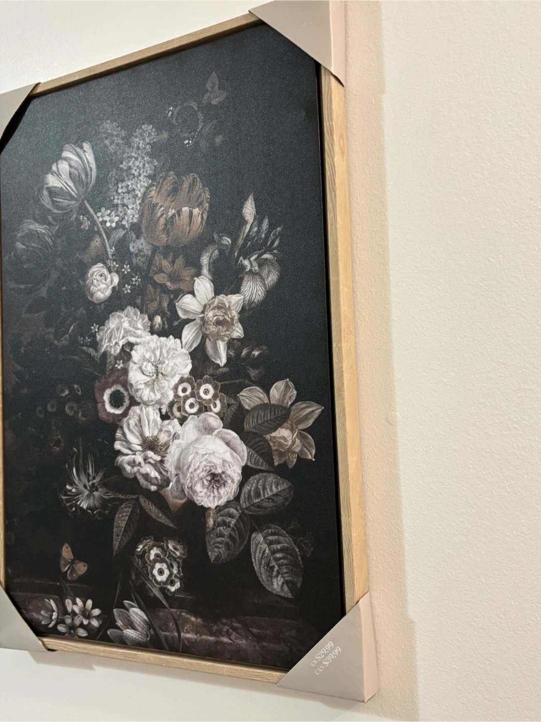 Floral Still Life Canvas Wall Art - photo 3
