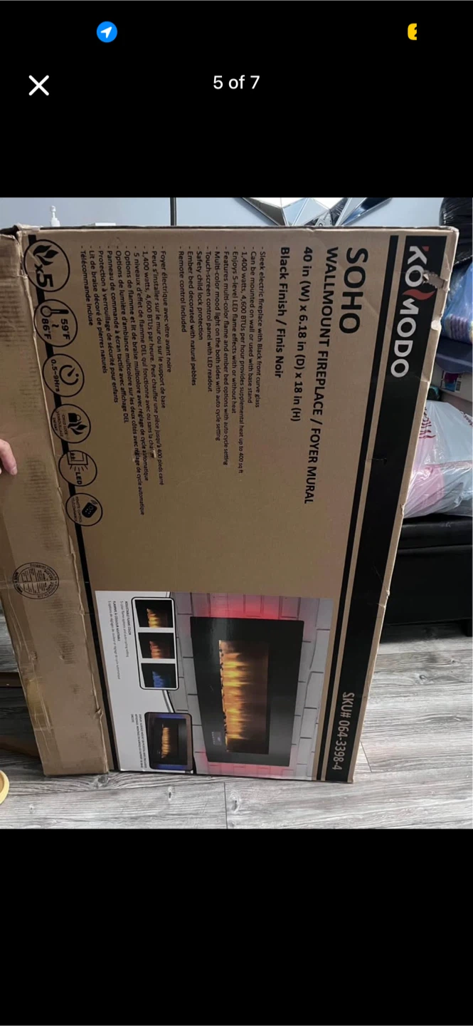 Soho Komodo Electric Fireplace - photo 5