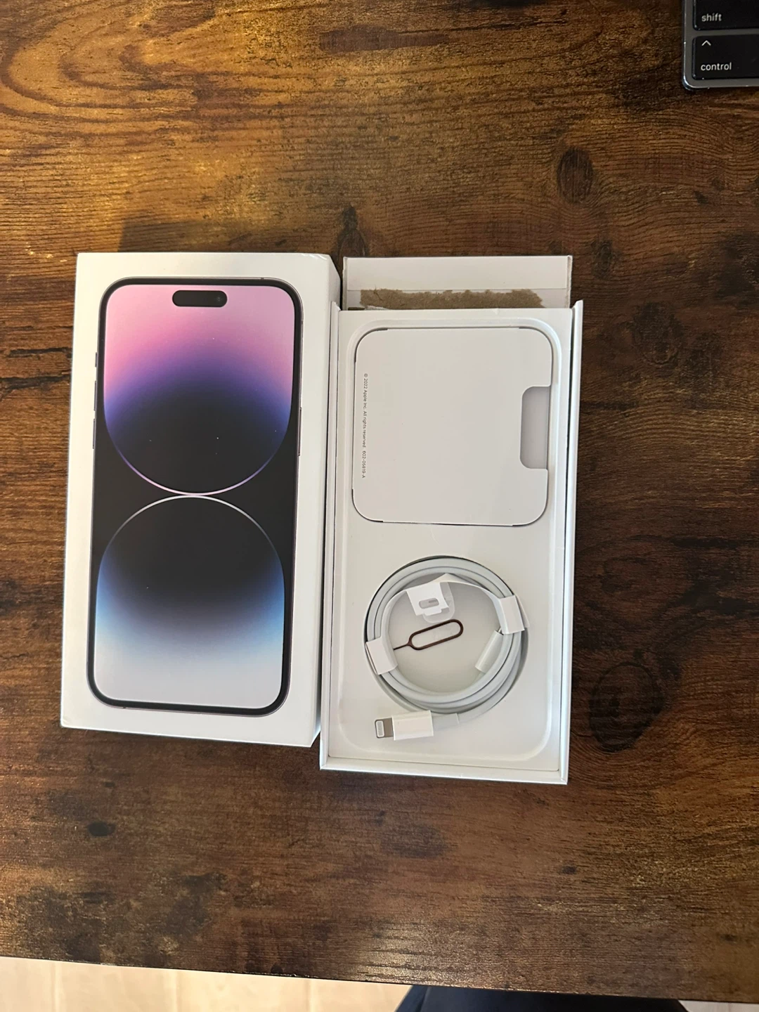 Phone 14 Pro Max 128GB Deep Purple – Box & Cable Included $500