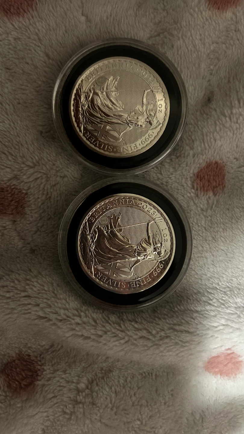1 oz Silver Britannia Coins