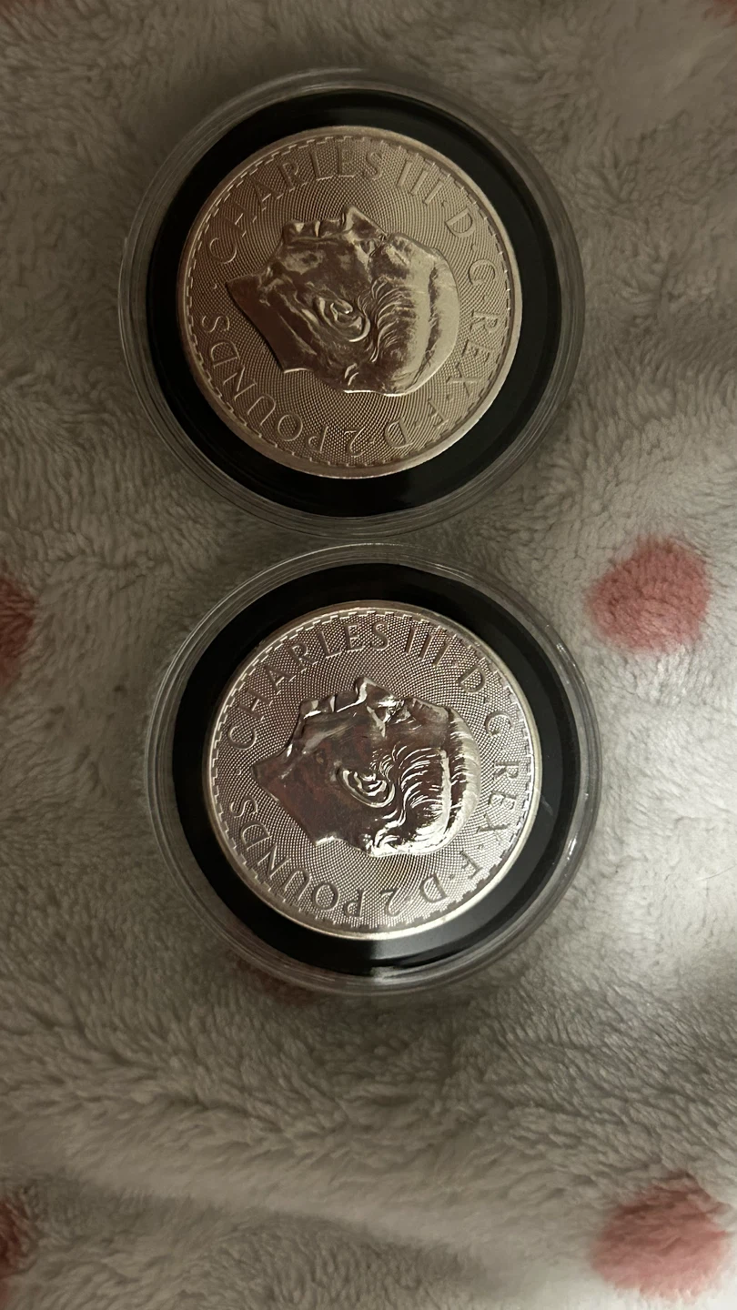 1 oz Silver Britannia Coins - photo 2