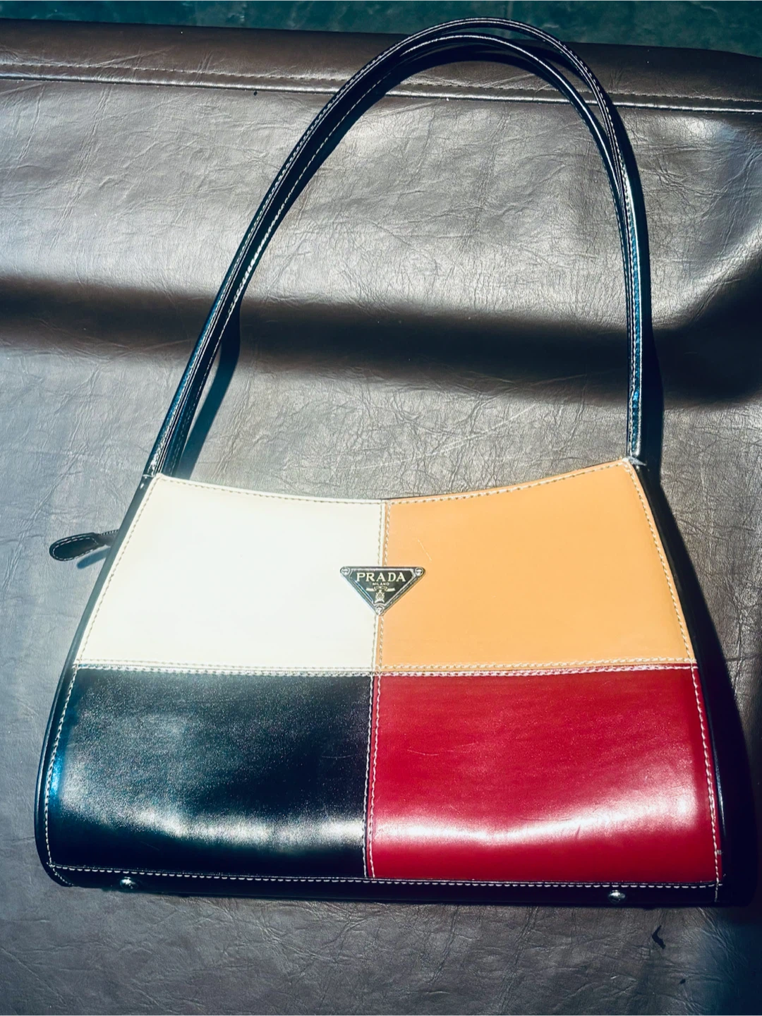 Baguette Shoulder Prada Milano Handbag