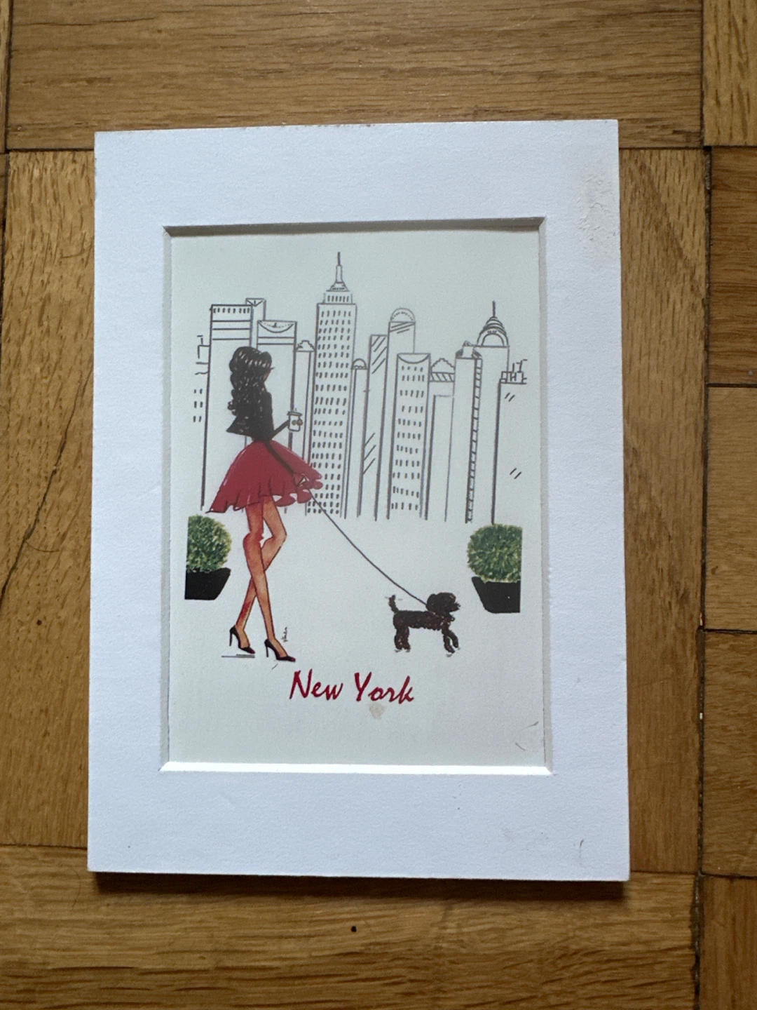 Small New York Framed Print. Moving Sale!