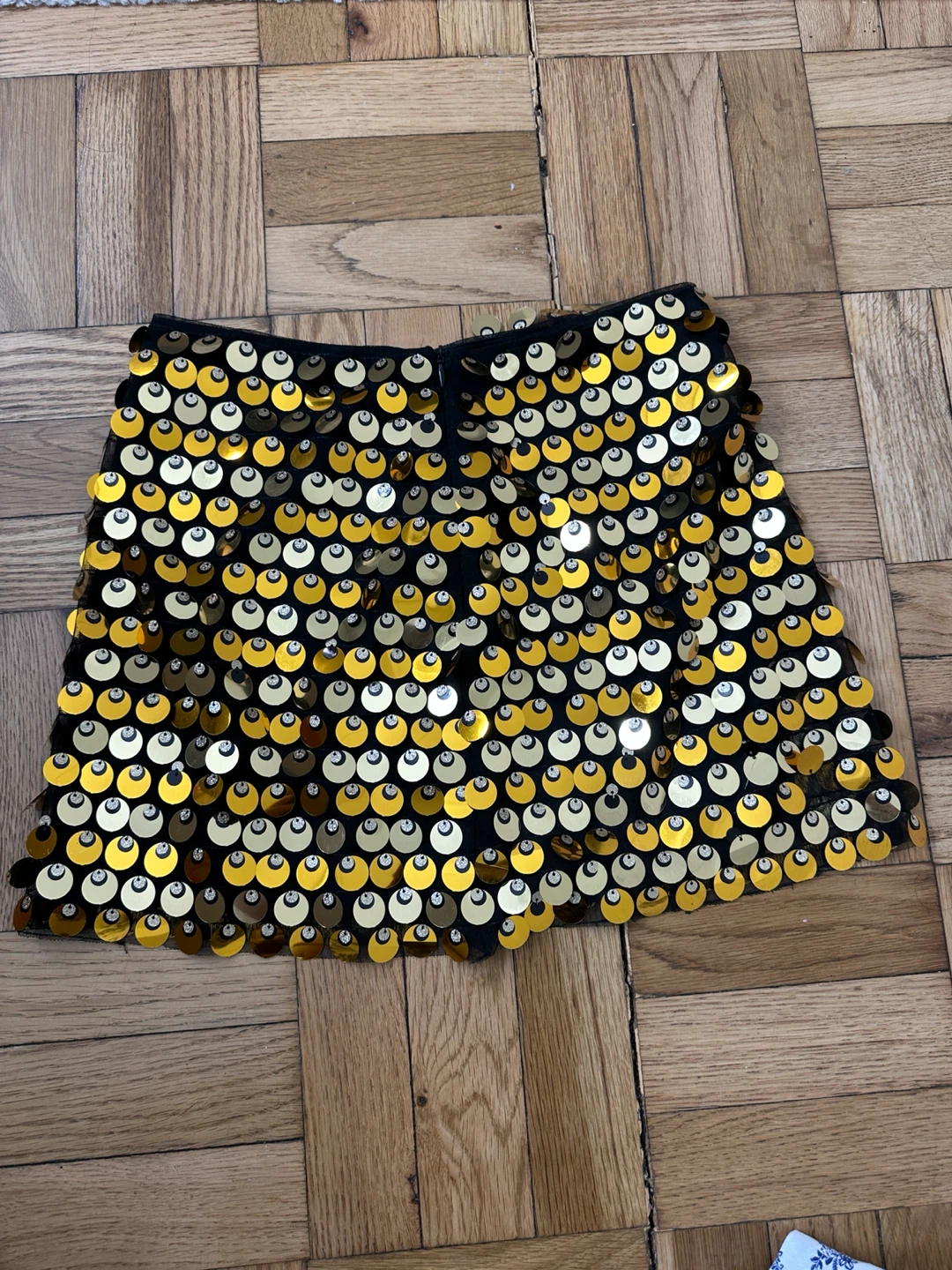 Sequined Mini Skirt - photo 2