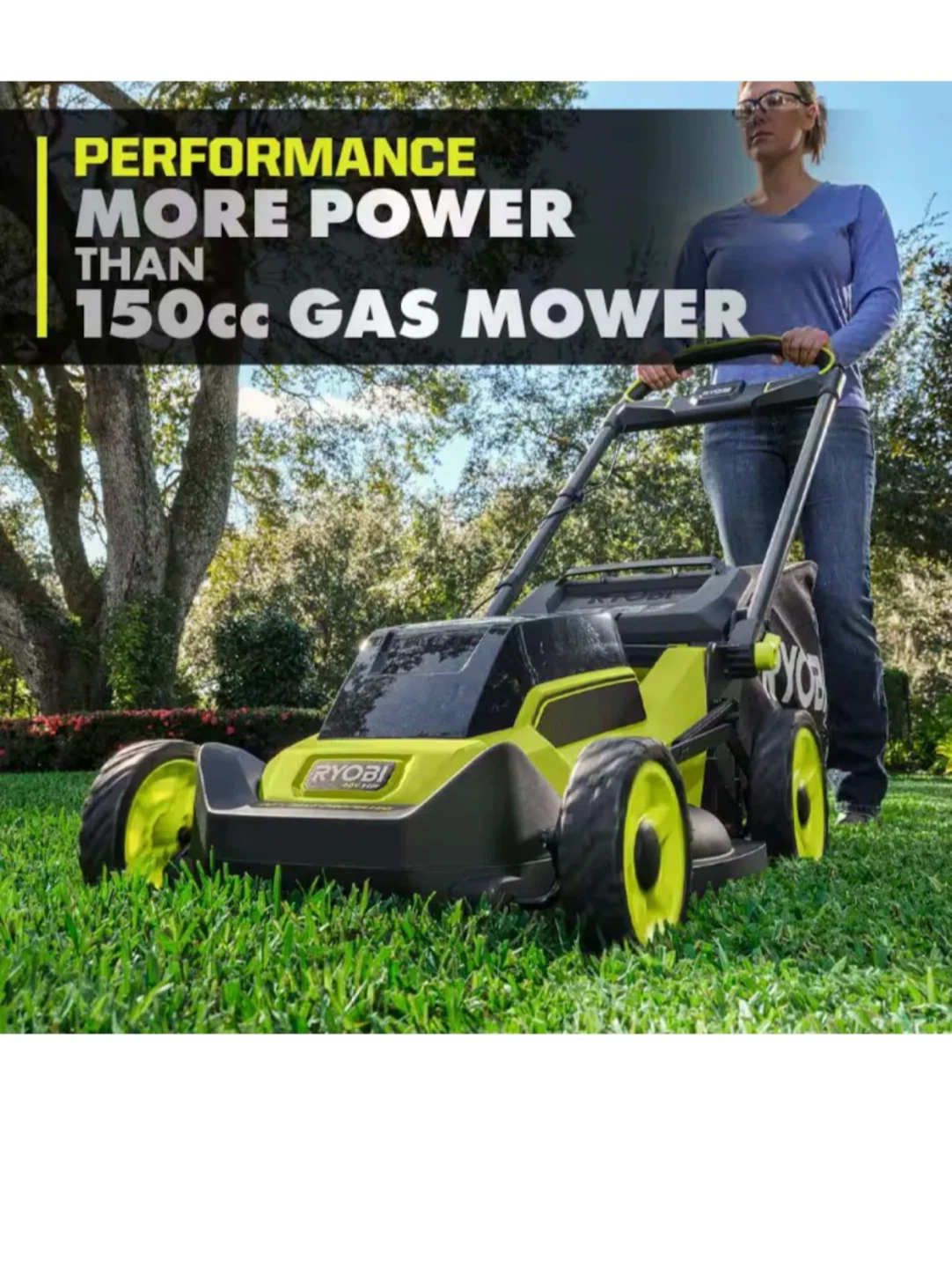 Brand new RYOBI 40v HP brushless 20in Lawn Mower