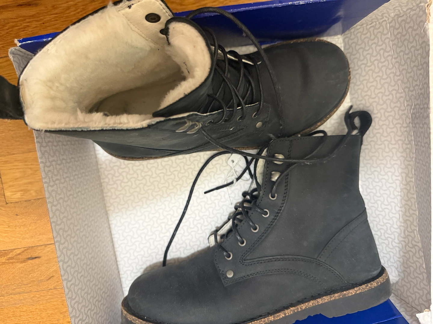 Birkenstock Bryson Shearling Boots - Black - Size 10 US - photo 2