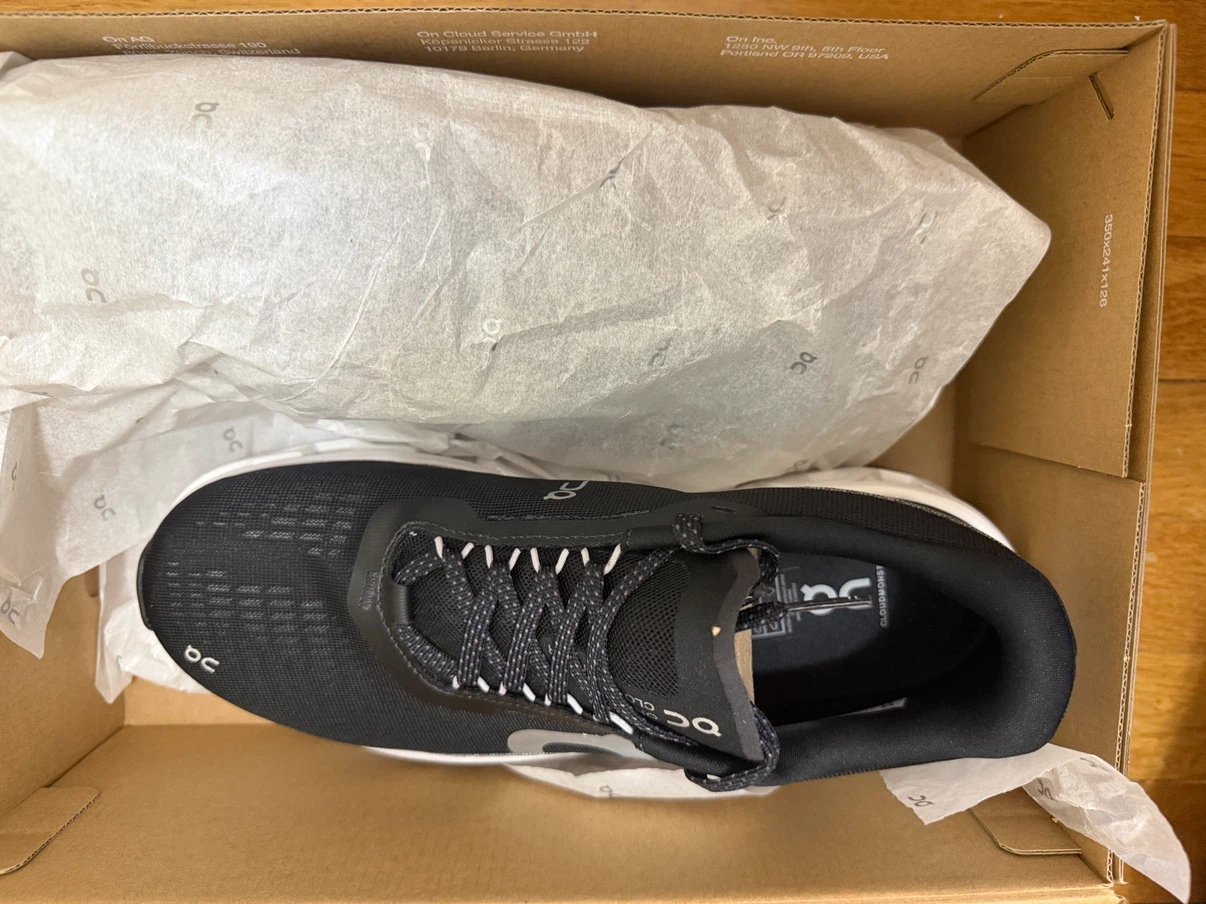 ON Cloudmonster 2 Running Shoes Black Frost US 10.5 - photo 5