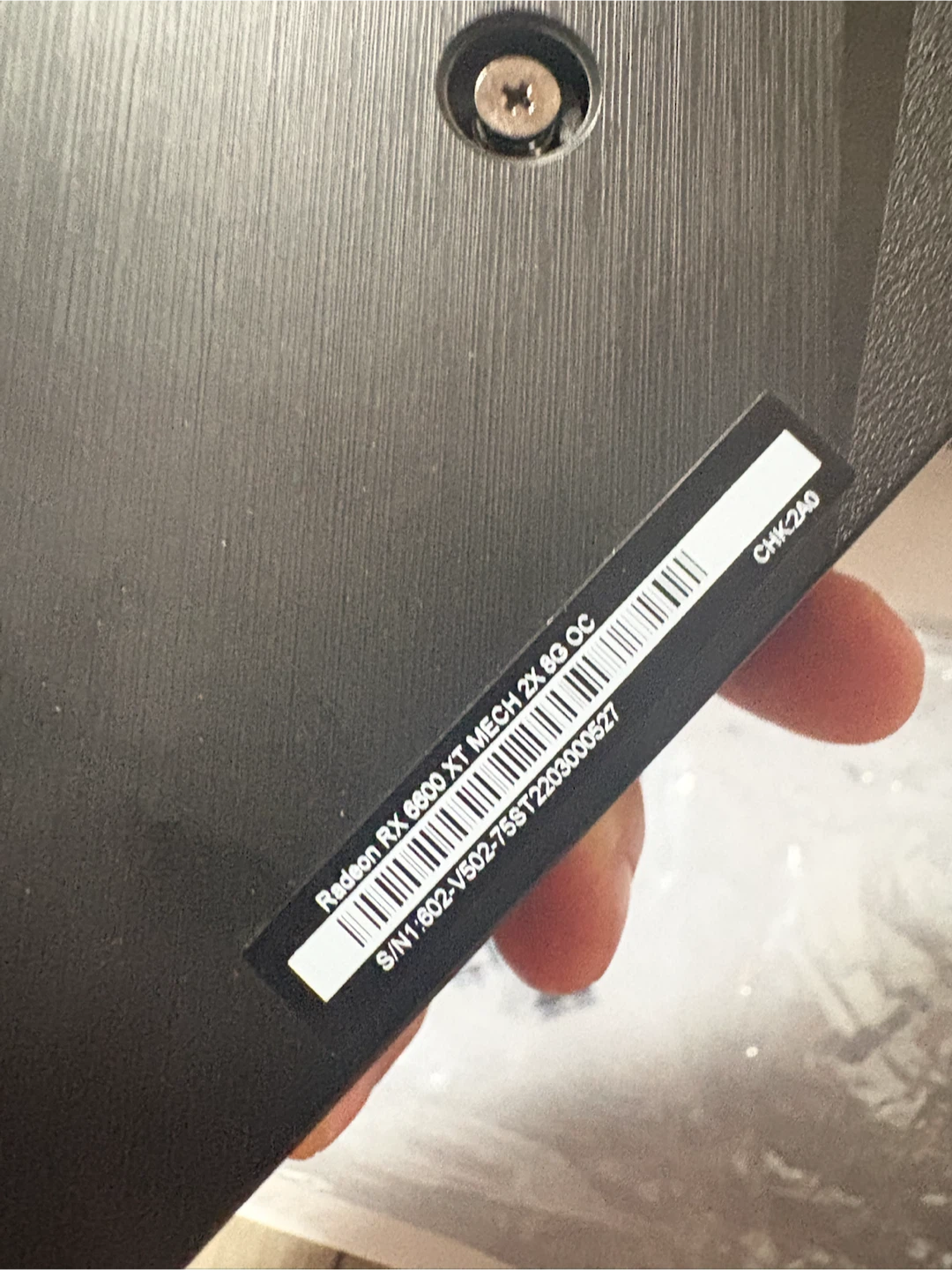 MSI Radeon RX 6600 XT MECH 2X 8G OC Graphics Card - photo 2