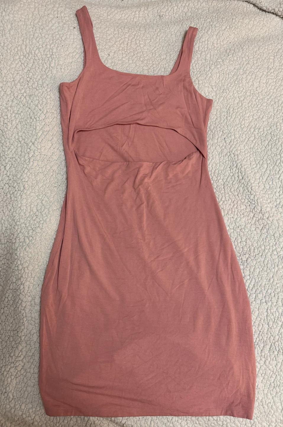 new Wilfred Free Pink Cutout Mini Dress - photo 3