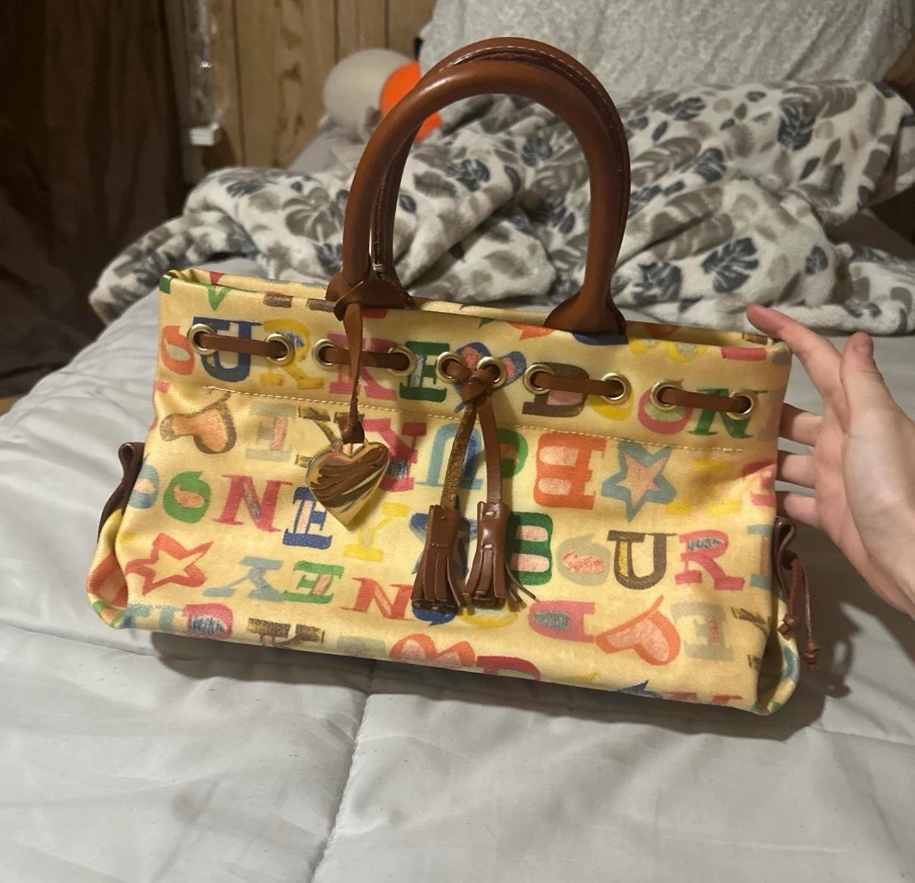 Dooney & Bourke Monogram Satchel Bag