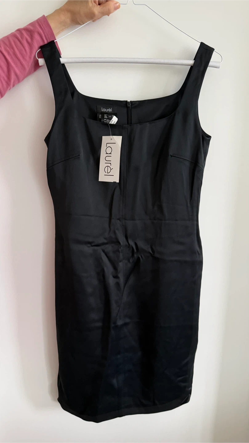 Laurel Black Sleeveless Dress