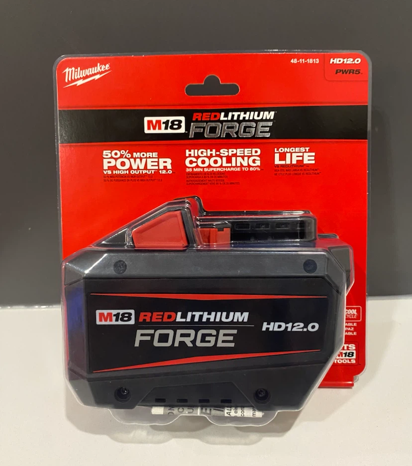 Milwaukee M18 REDLITHIUM FORGE HD12.0 Battery