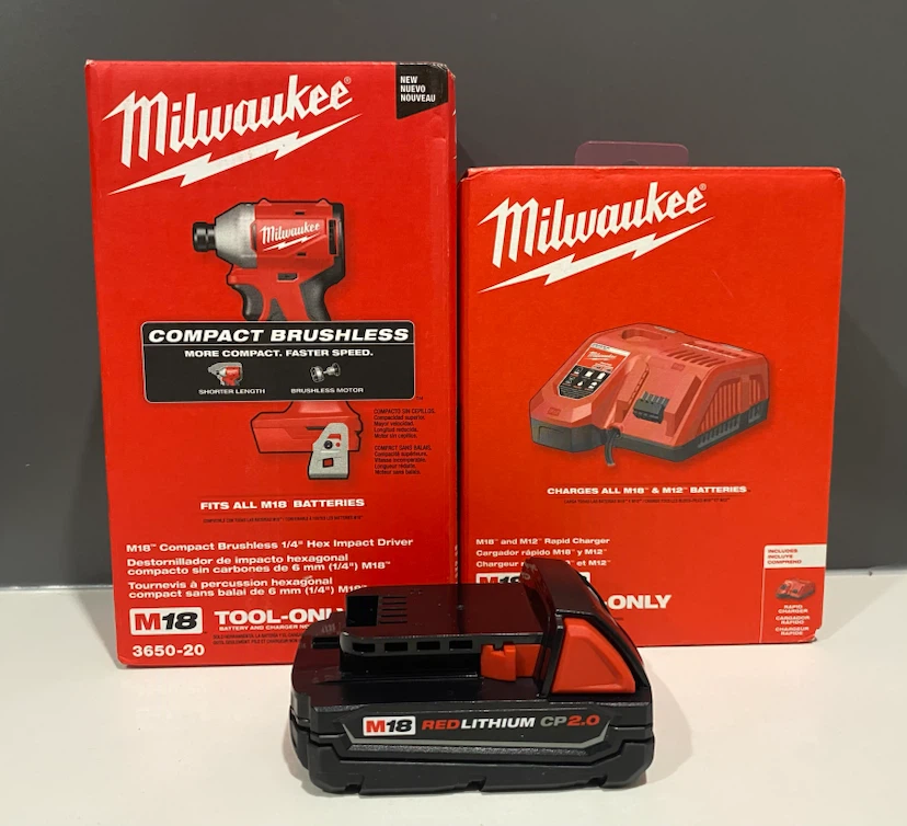 Milwaukee M18 Compact Brushless Impact Driver
