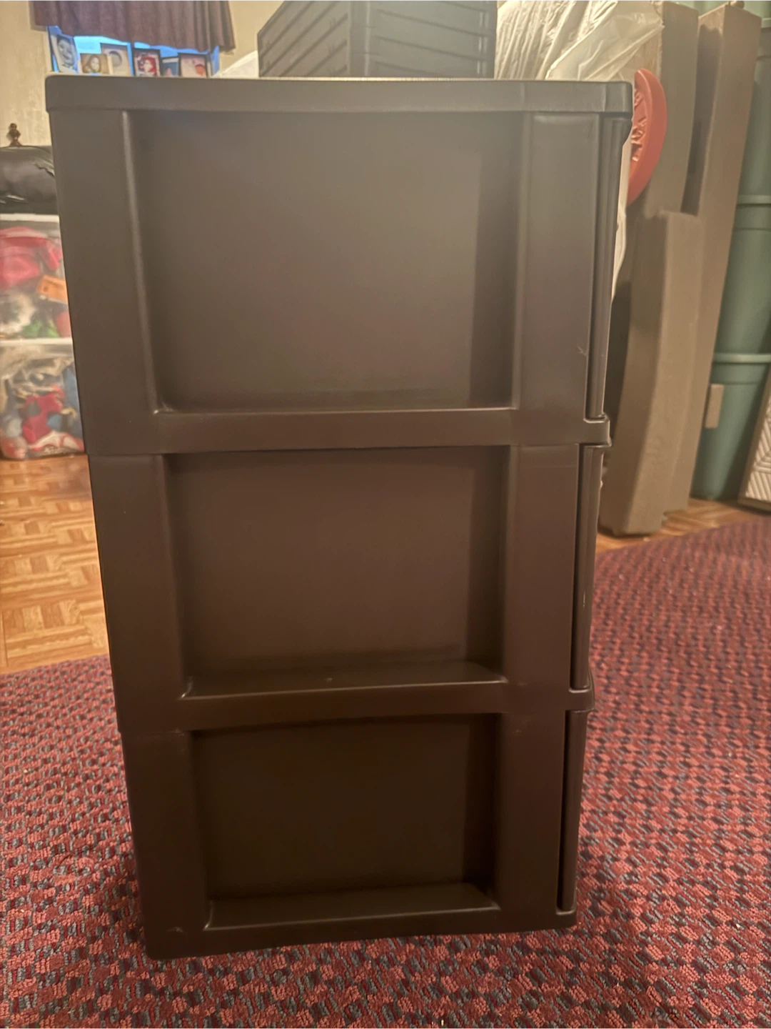 Dark Brown Plastic Drawer Unit - photo 5