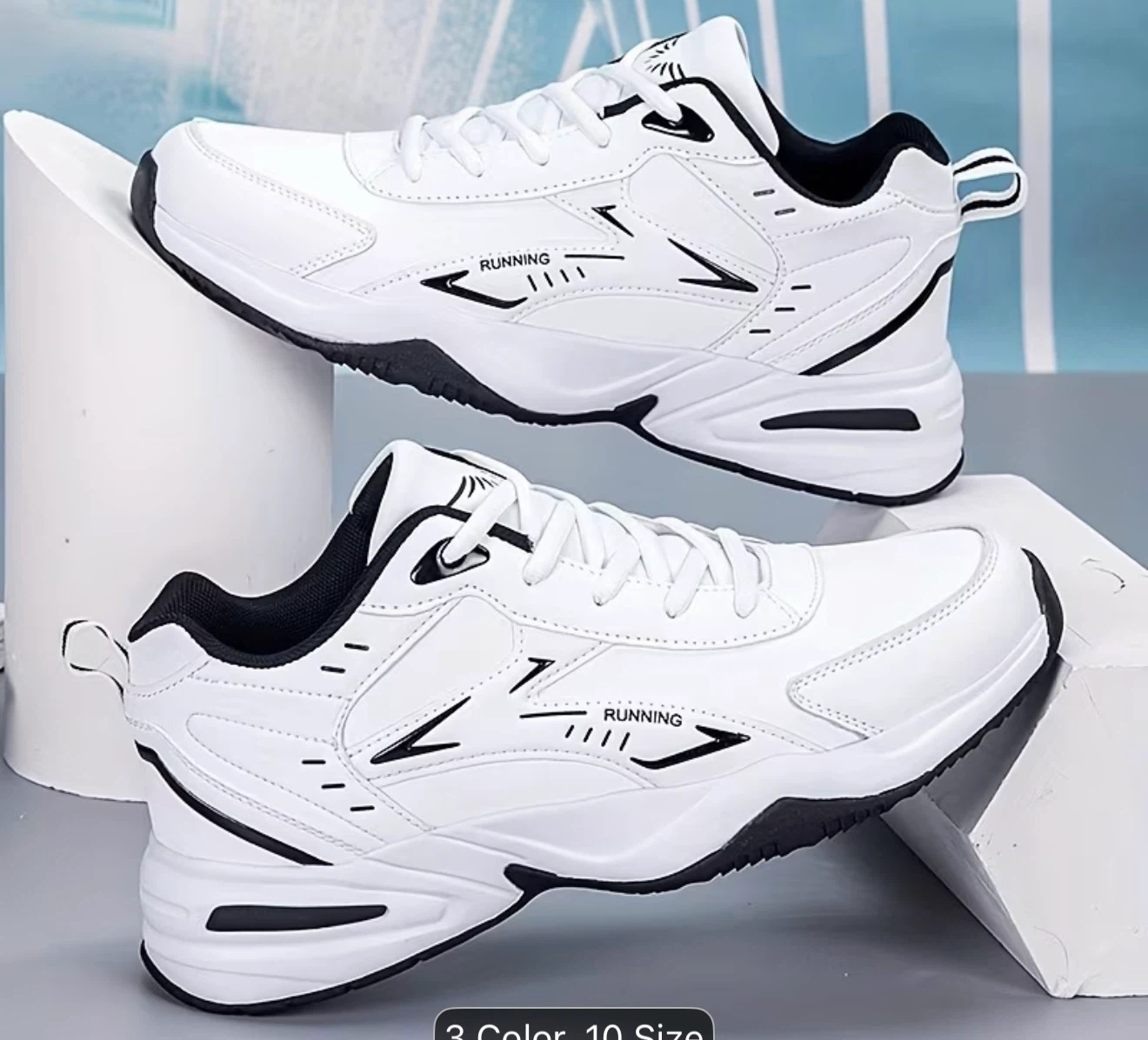 White Running Shoes