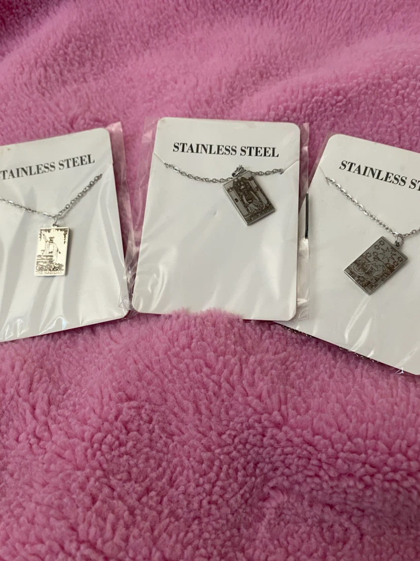 Tarot Card Necklaces $5 each