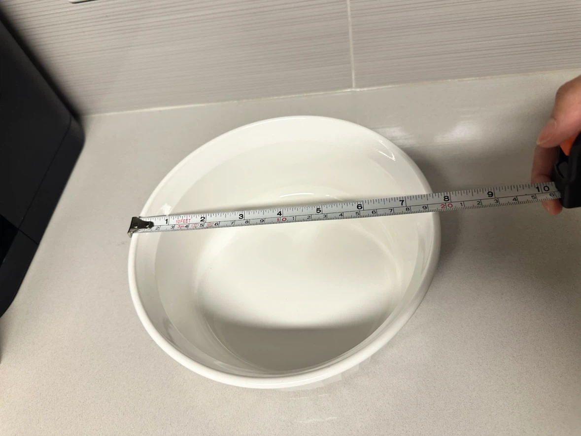 White Ceramic Ramekin Dish