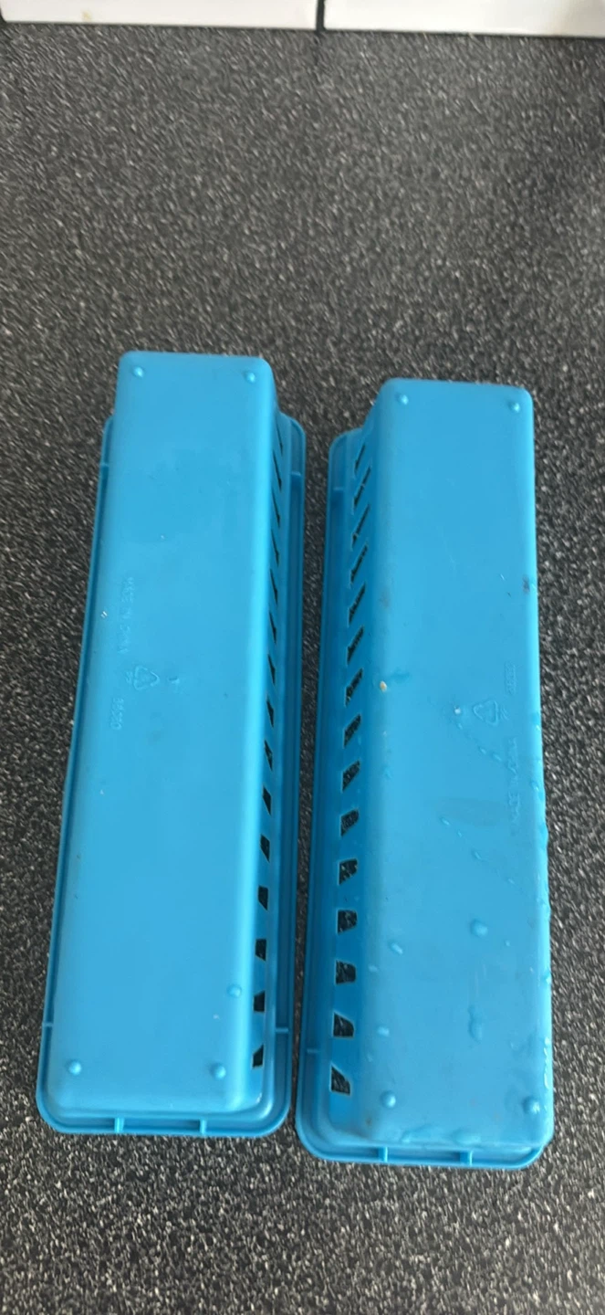 Two blue storage containers - photo 5