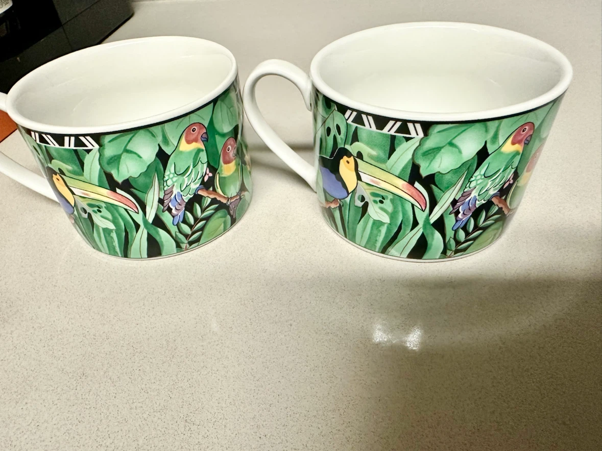 Sakura Ultra Porcelain Magic Jungle Mugs (Set of 2) - photo 2