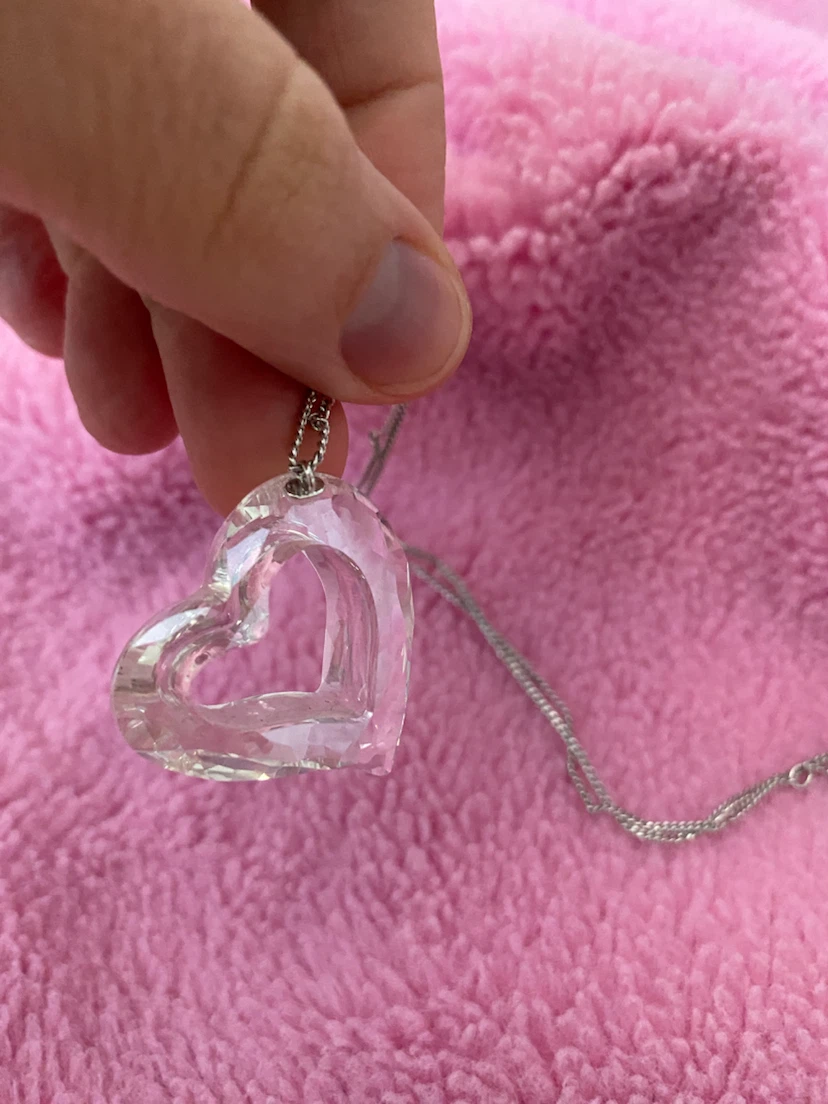Swarovski Clear Heart Pendant Necklace