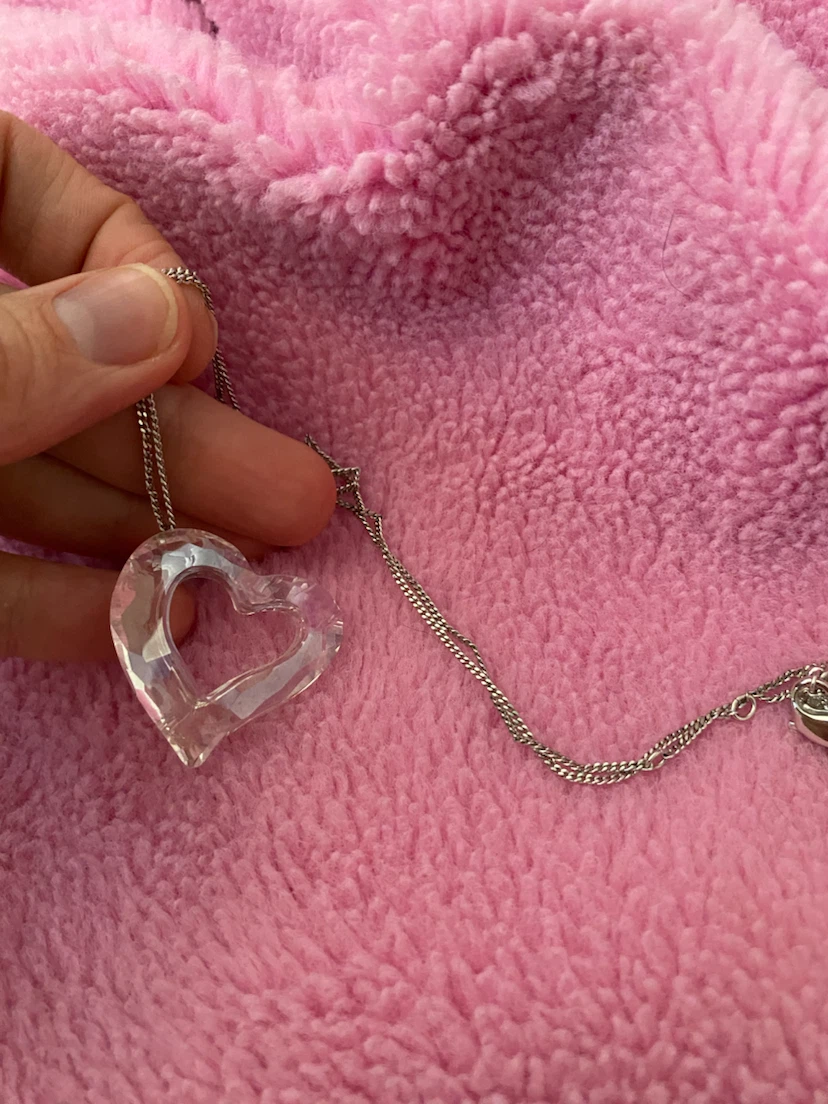 Swarovski Clear Heart Pendant Necklace - photo 2