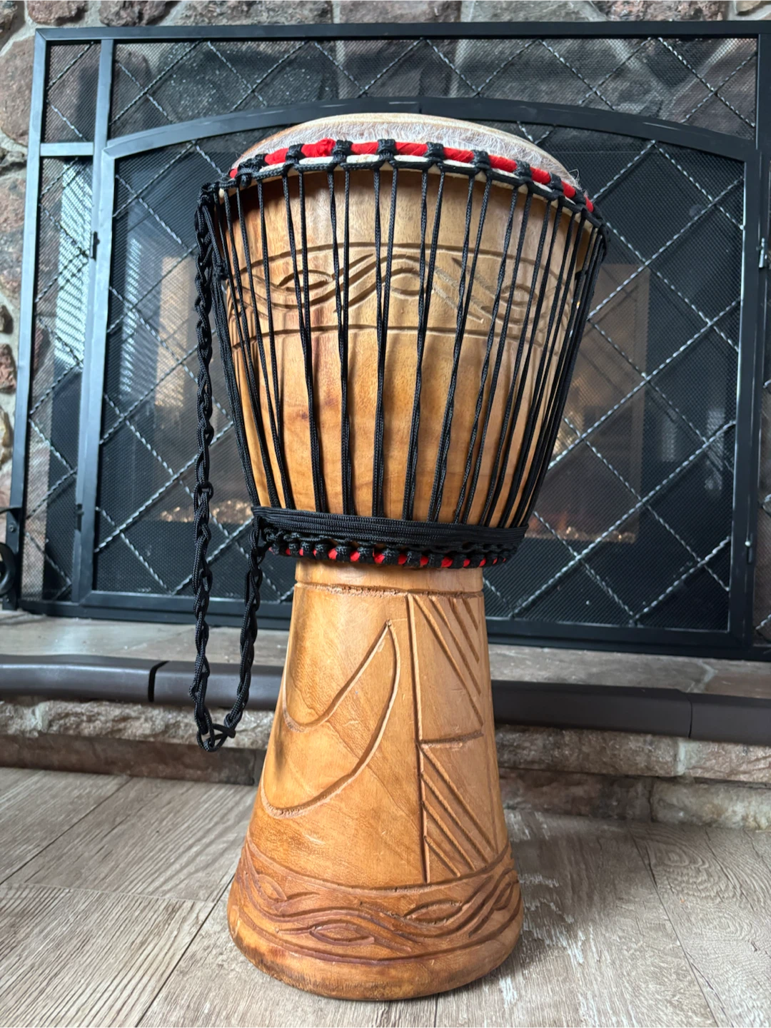 Hand Carved Medium Sizes Djembe (African Hand Drum)