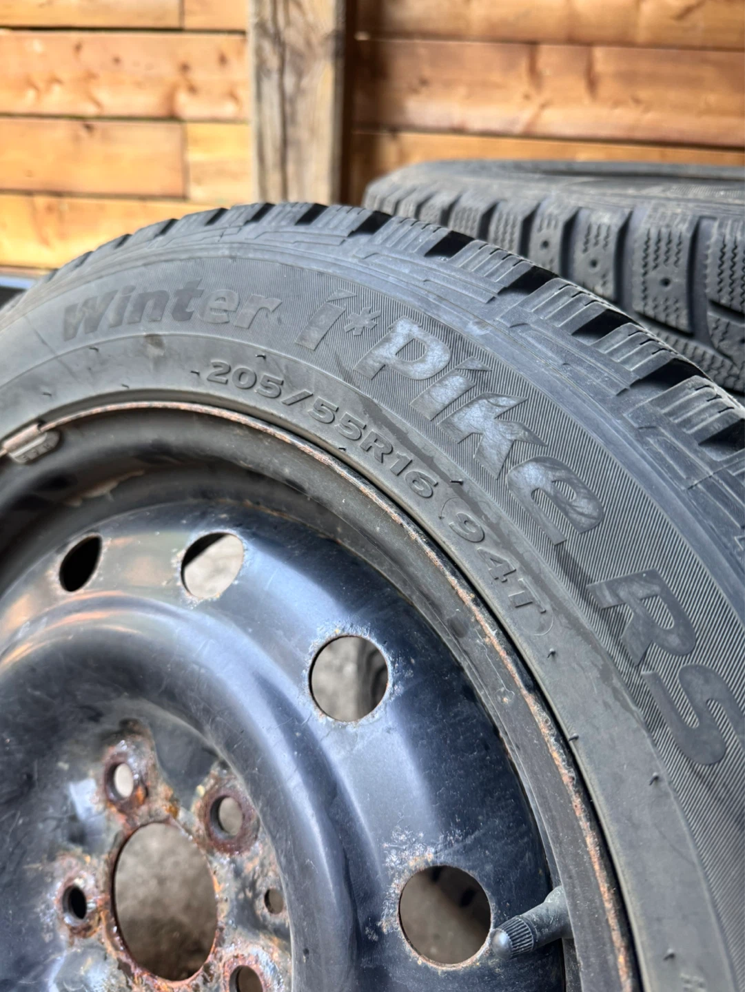 16" Hankook Winter Tires on Steel Rims (205/55R16) - photo 3