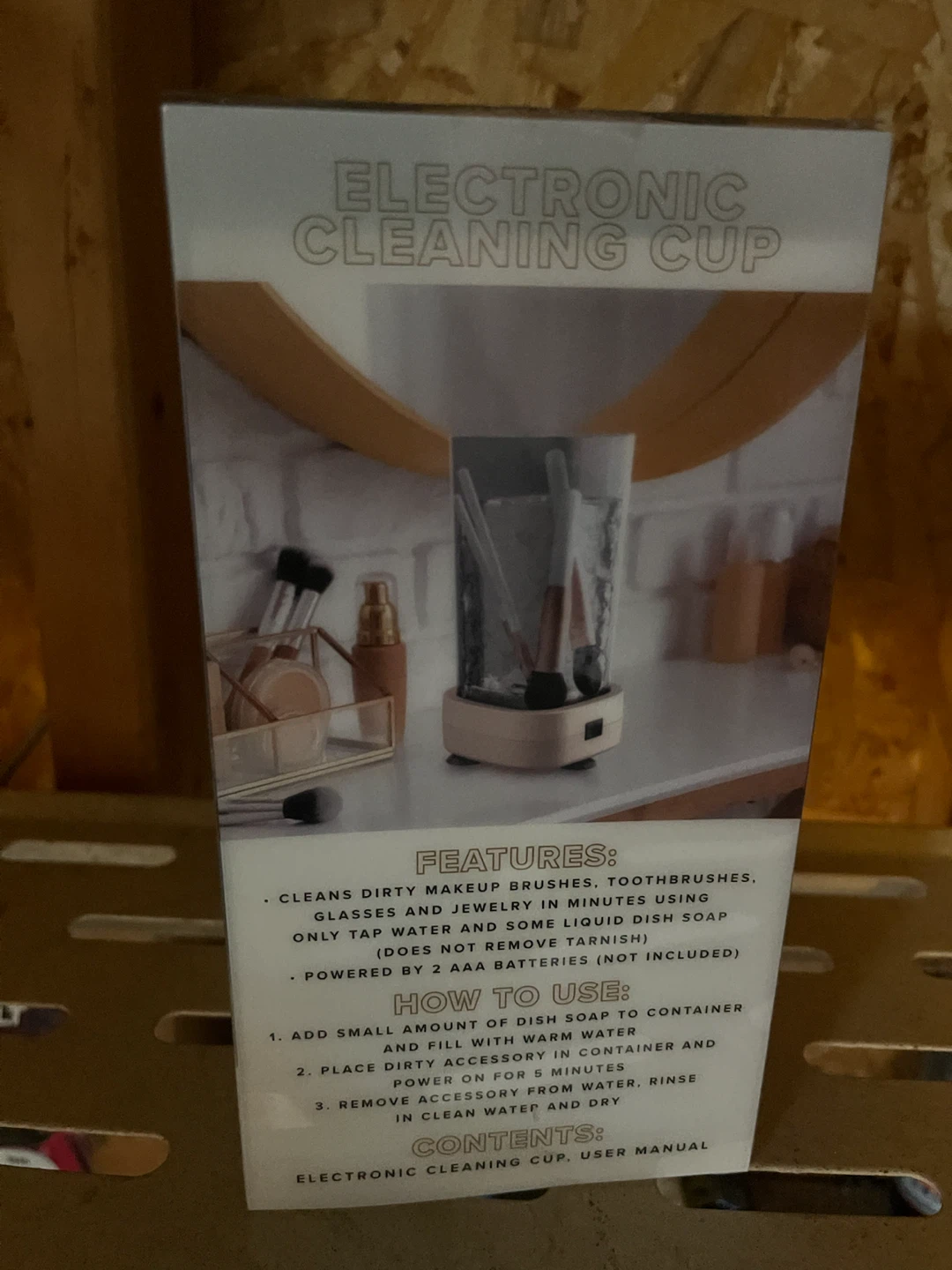 Electronic Cleaning Cup for Makeup Brushes & Toothbrushes - photo 2