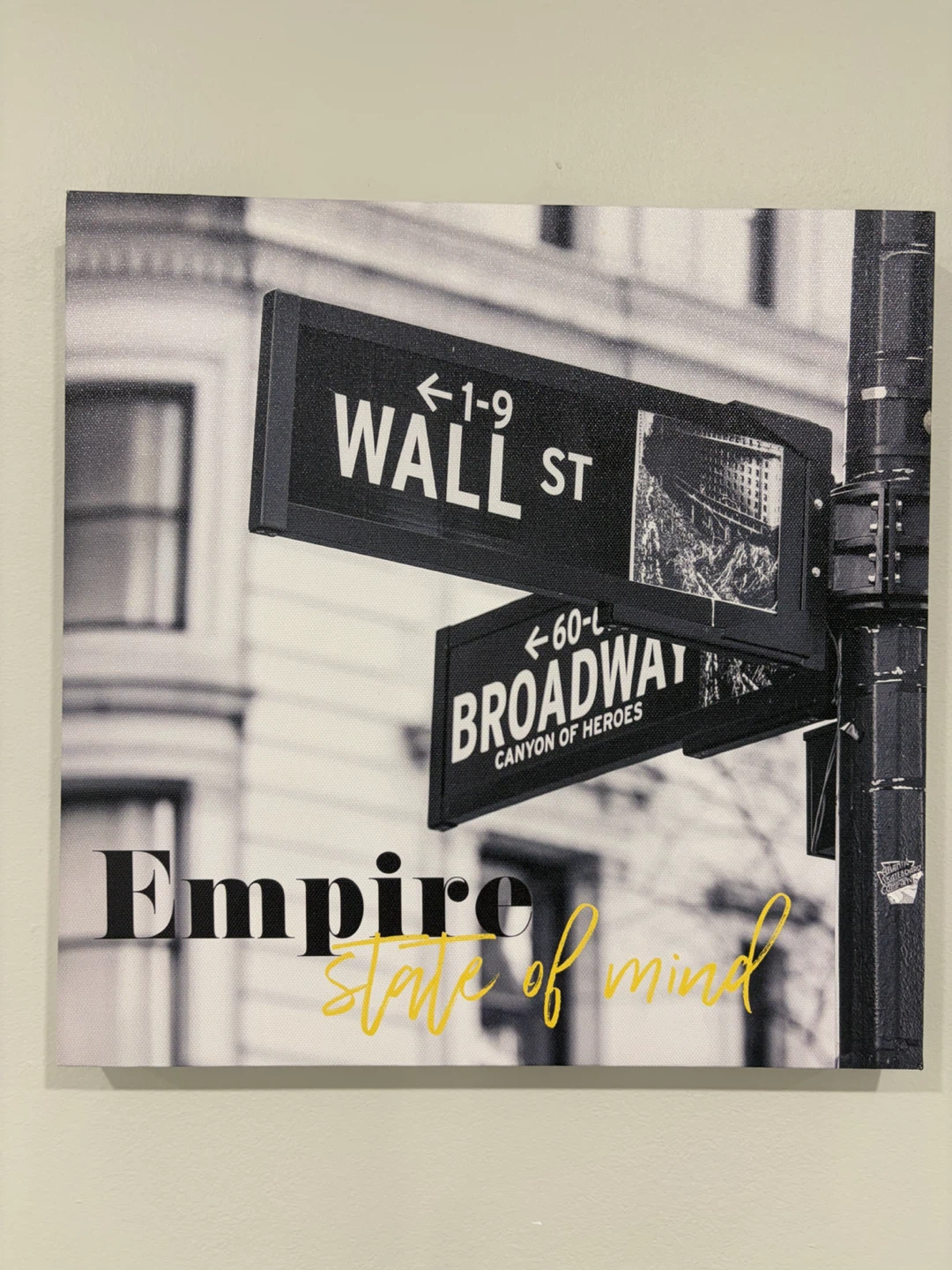 Empire State of Mind Canvas Art