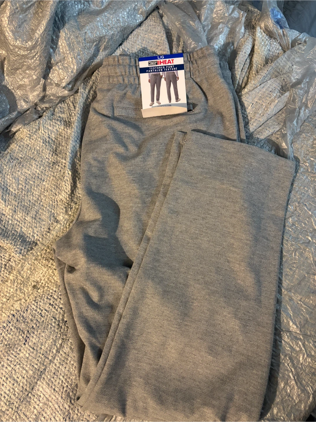 32° HEAT Textured Pant L/G Grey