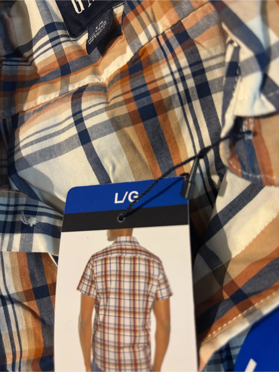 GAP Plaid Short Sleeve Shirt - photo 3